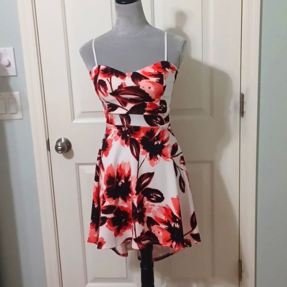 Papaya small floral dress